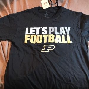 Let’s play football Purdue t shirt